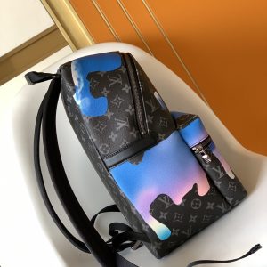 Alternative view of P680•Sunrise Monogram Eclipse coated canvas•Cowhide leather trim•Fabric lining•Metal hardware